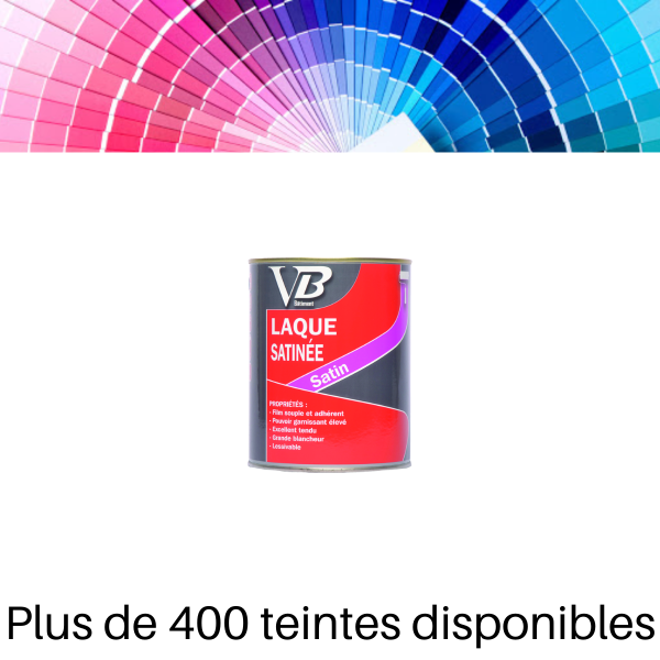 VB Laque Finition Satinée Glycéro Teintable