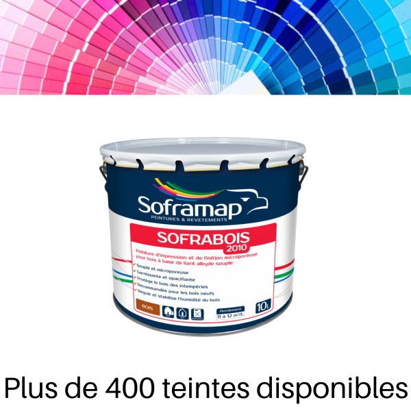 SOFRABOIS SATIN IMPRESSION ET FINITION TEINTABLE