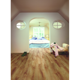 Expert Click Massa 4V "chêne coucher de soleil" Sol Stratifié 8mm