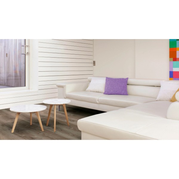CORETEC Naturals "Candler" Sol PVC Rigide Clipsable Etanche et Acoustique 5mm Sous Couche Intégrée
