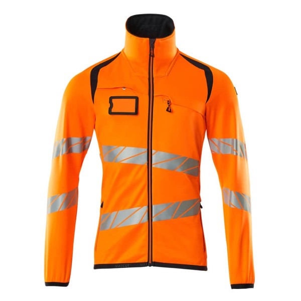 Pull polaire ZI-HV Orange Marine foncé