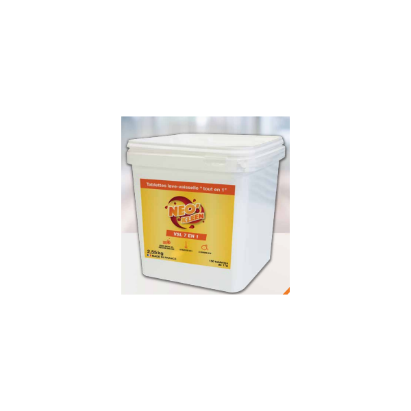Pastille lave vaisselle nectra 2.55kg
