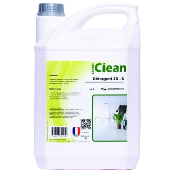 Détergent 2D S 5L   EXPERT CLEAN