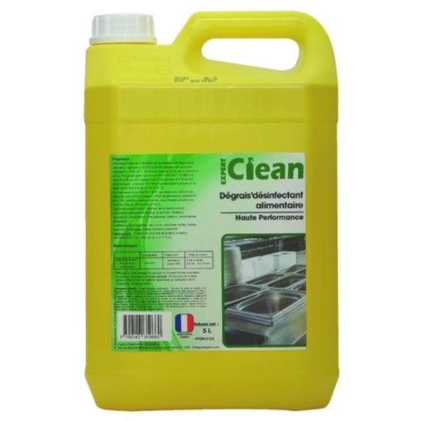 Dégraisse' Désinfectant Alimentaire 5L HP Expert clean