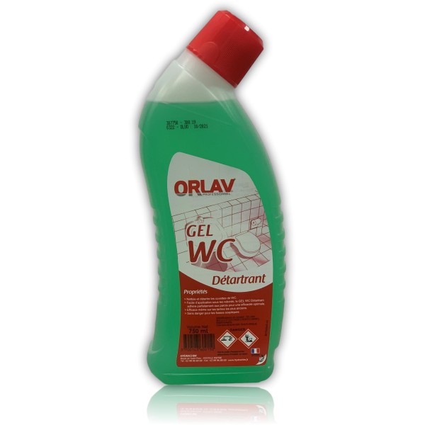 Gel WC Détartrant 750ML