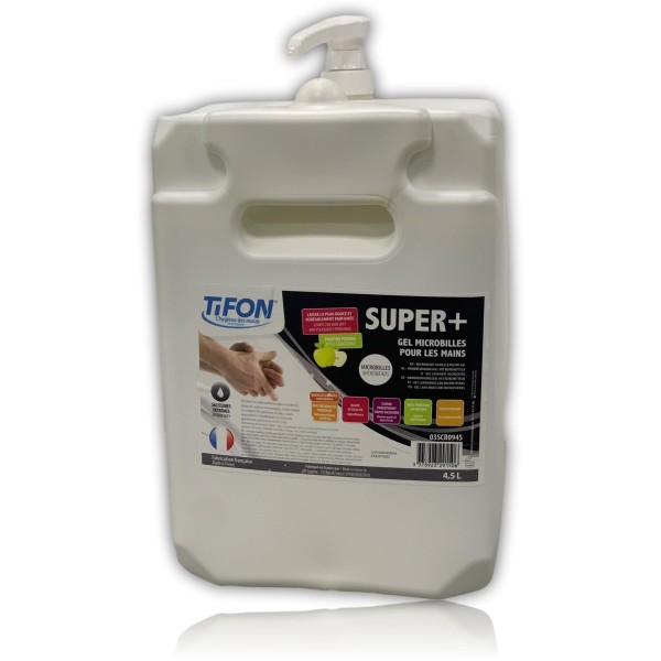 Savon Super Gel Microbilles 4.5L Avec Pompe