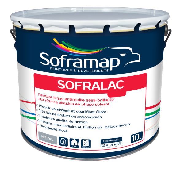 SOFRALAC Antirouille semi-brillant