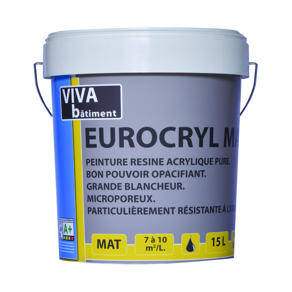 Peinture Eurocryl Mat Façade