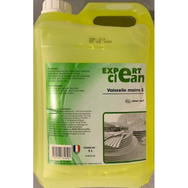 Liquide Vaisselle MS CITRON VERT  Expert clean