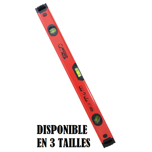 Niveau PRO Magnétique Antichoc 3 Bulles Medid